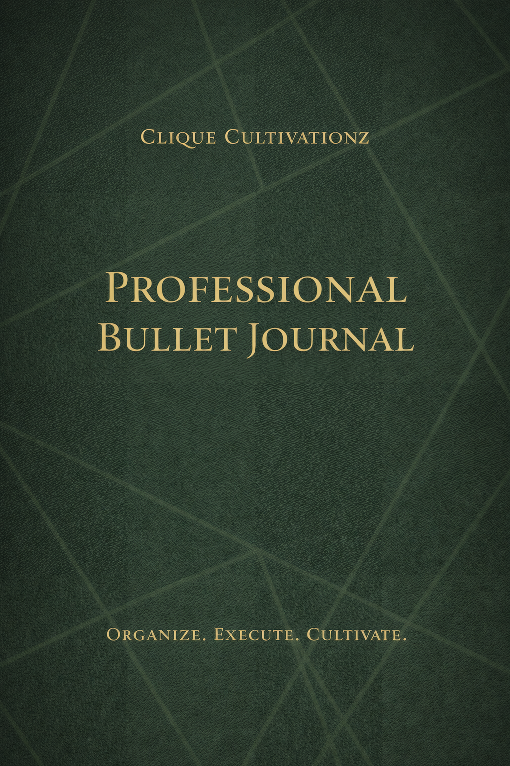 Professional Bullet Journal