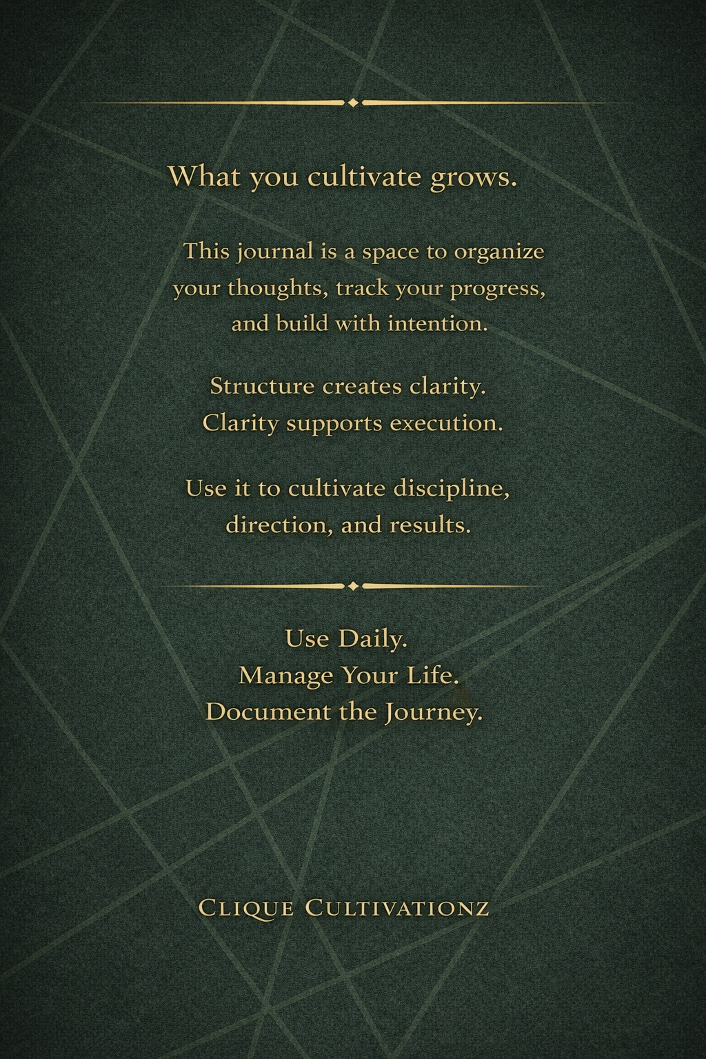 Professional Bullet Journal